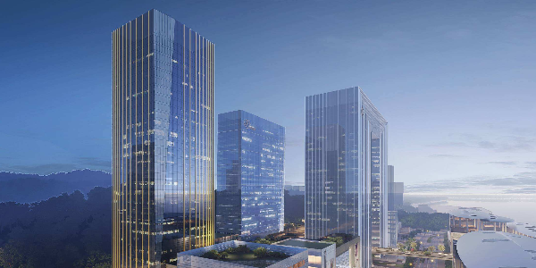 建筑分享:玻璃幕墙如何安装发光字?